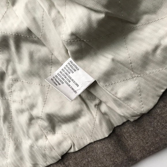 🎉HP 🌟 Abercrombie & Fitch Brown Pea Coat - Picture 5 of 5